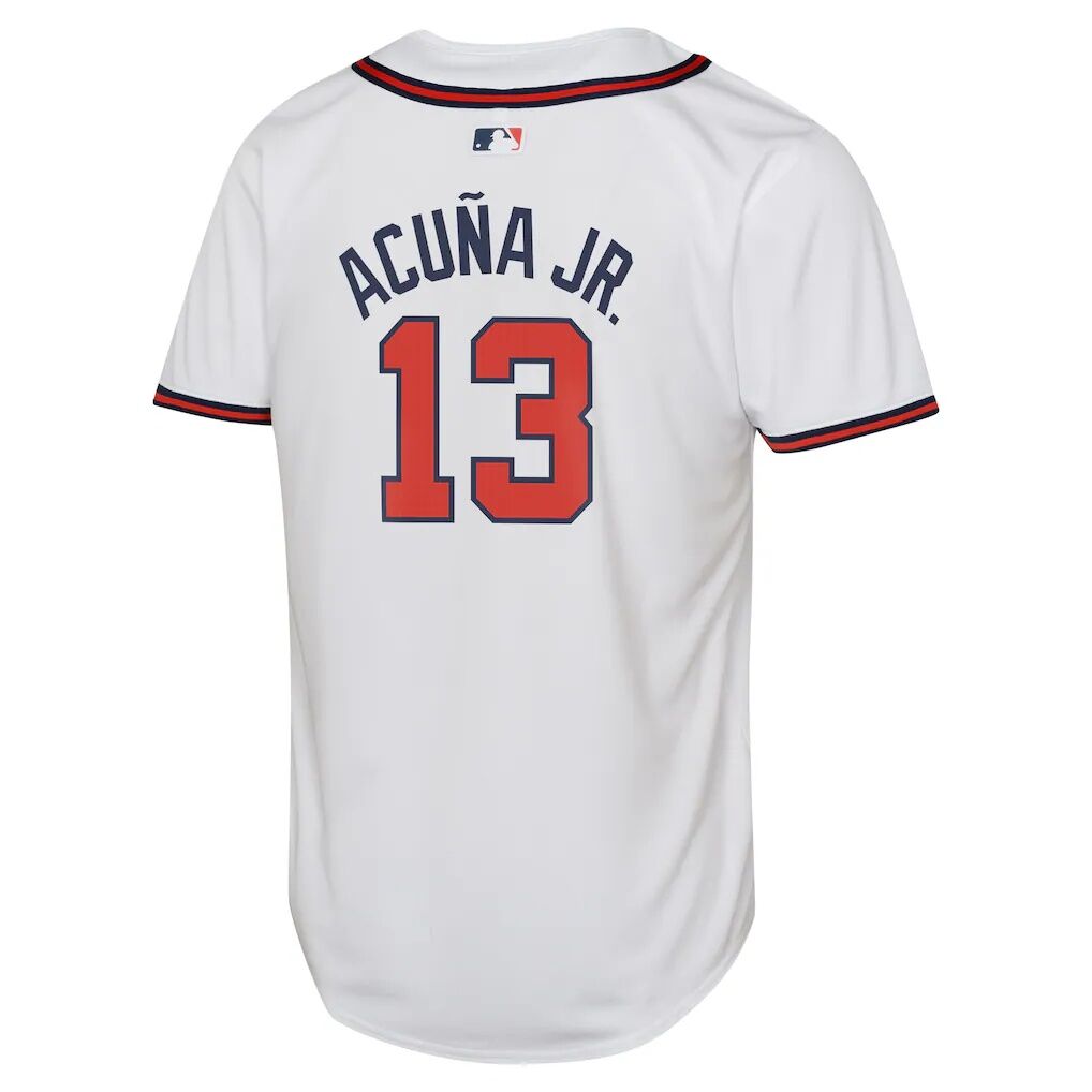 Ronald Acuña Jr. Atlanta Braves Nike Youth Home Limited Player Jersey