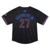 Vladimir Guerrero Jr. Toronto Blue Jays Nike Infant 2024 City Connect Limited Player Jersey - Navy - Detail View