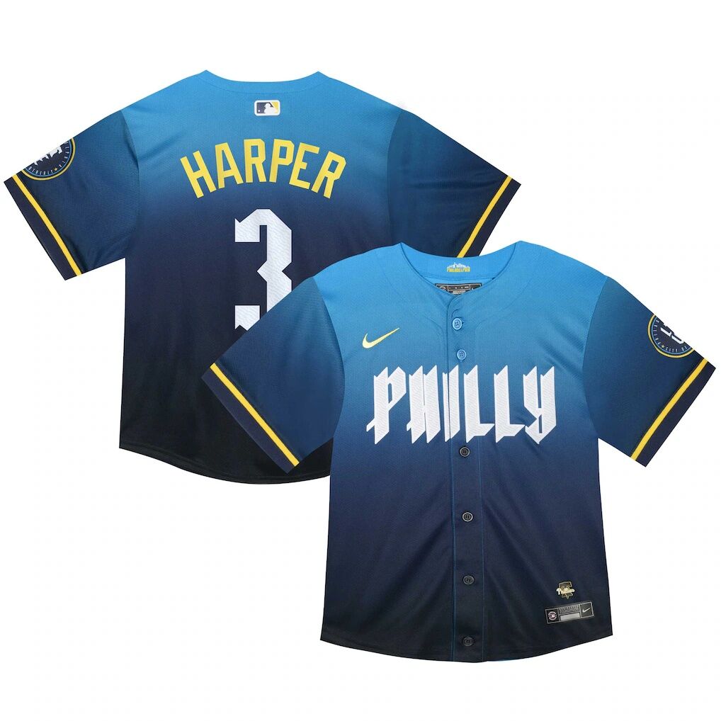 Bryce Harper Philadelphia Phillies Nike Infant 2024 City Connect Limited Player Jersey