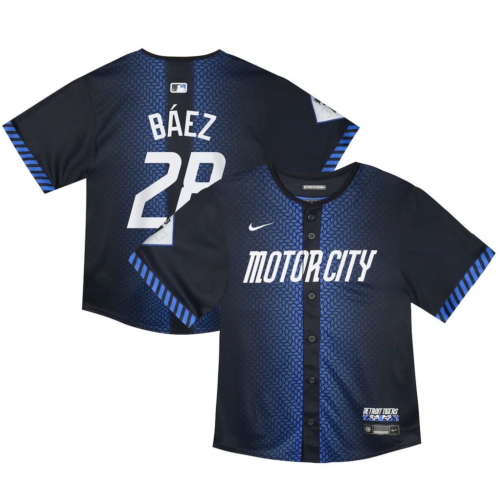 Javier Baez Detroit Tigers Nike Toddler 2024 City Connect Limited Jersey