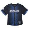 Javier Baez Detroit Tigers Nike Toddler 2024 City Connect Limited Jersey - Navy - Side View