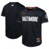 Baltimore Orioles Nike Youth City Connect Limited Jersey - Black - Front View