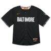 Baltimore Orioles Nike Toddler City Connect Limited Jersey - Black - Side View