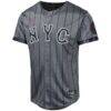 Francisco Alvarez New York Mets Nike Youth 2024 City Connect Limited Player Jersey - - Side View