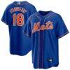 Darryl Strawberry New York Mets Nike Alternate Replica Player Jersey - - Front View