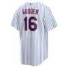 Dwight Gooden New York Mets Nike Home Replica Player Jersey - White - Detail View