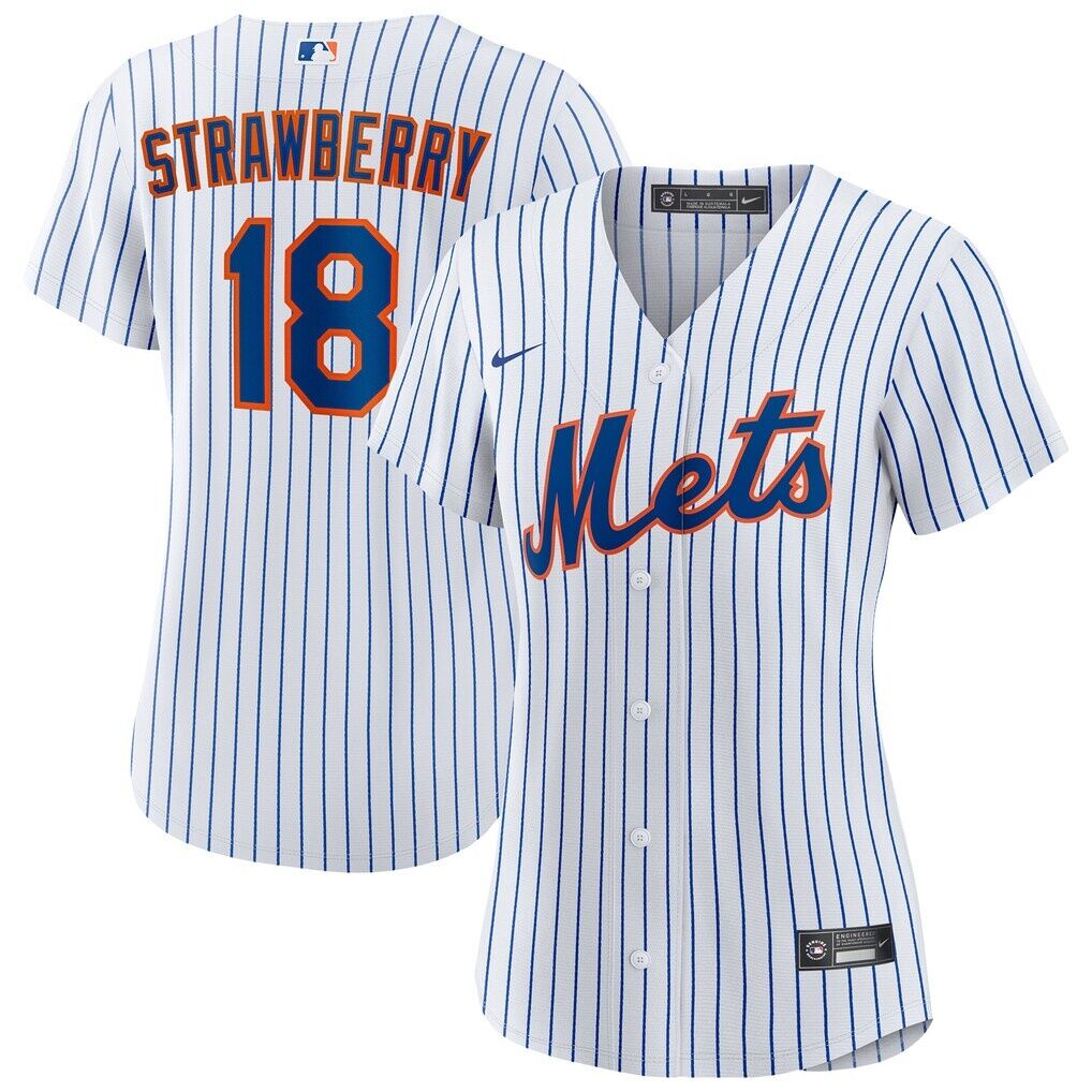 Darryl Strawberry New York Mets Nike Women's Home Replica Player Jersey