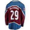 Nathan MacKinnon Colorado Avalanche Fashion7 Home Breakaway Jersey - - Detail View