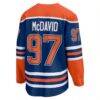 Connor McDavid Edmonton Oilers Fashion7 Home Breakaway Jersey - - Detail View