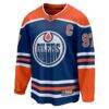 Connor McDavid Edmonton Oilers Fashion7 Home Breakaway Jersey - - Side View