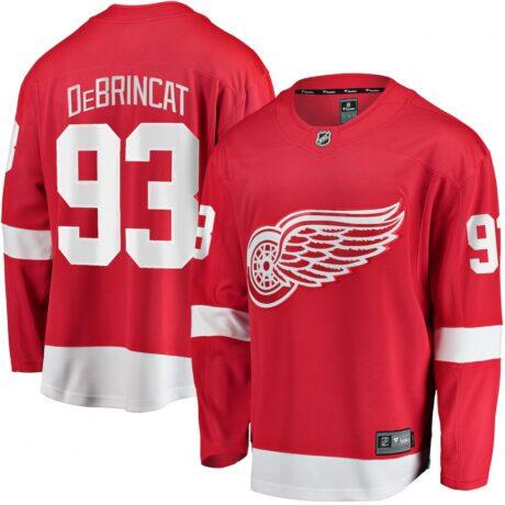 Alex DeBrincat Detroit Red Wings Fashion7 Home Breakaway Jersey - Red - Front View