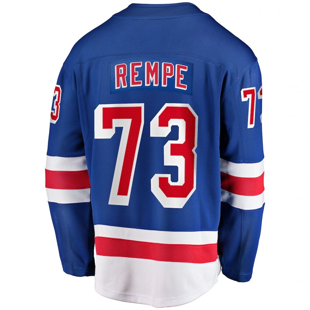 Matt Rempe New York Rangers Fashion7 Home Breakaway Jersey