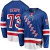 Matt Rempe New York Rangers Fashion7 Home Breakaway Jersey - Blue - Front View
