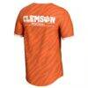 Clemson Tigers GameDay Greats Unisex Lightweight Pickleball Jersey - Orange - Detail View
