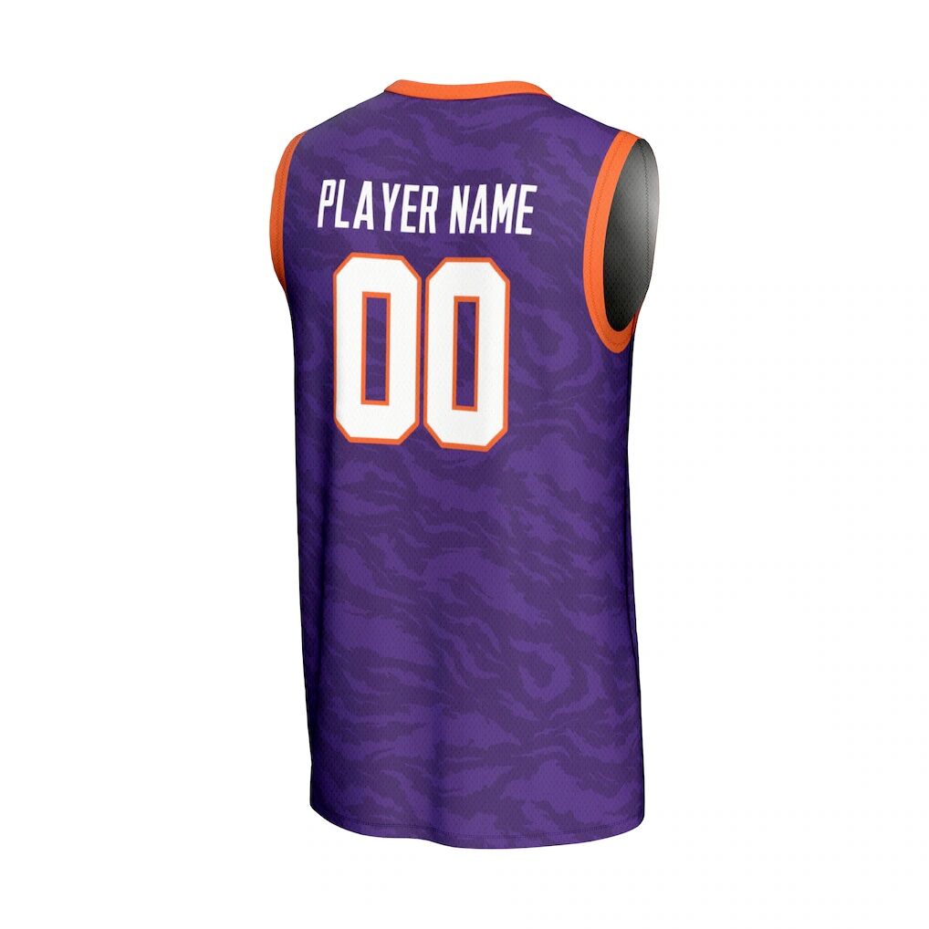 Clemson Tigers GameDay Greats Unisex NIL Pick-A-Player Men's Basketball Lightweight Jersey