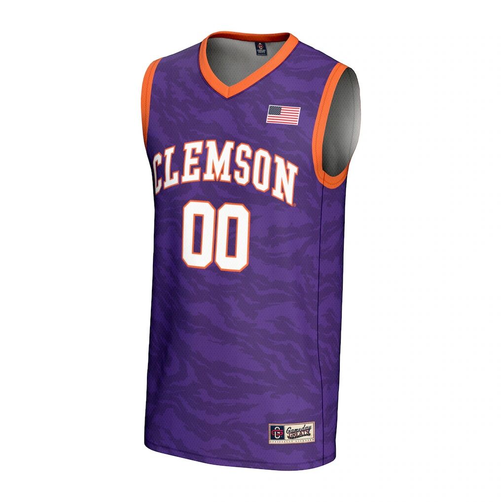 Clemson Tigers GameDay Greats Unisex NIL Pick-A-Player Men's Basketball Lightweight Jersey