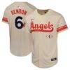 Anthony Rendon Los Angeles Angels Nike Youth City Connect Limited Player Jersey - Cream - Front View