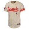 Anthony Rendon Los Angeles Angels Nike Youth City Connect Limited Player Jersey - Cream - Side View