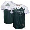 Kris Bryant Colorado Rockies Nike Youth City Connect Limited Player Jersey - Green - Front View