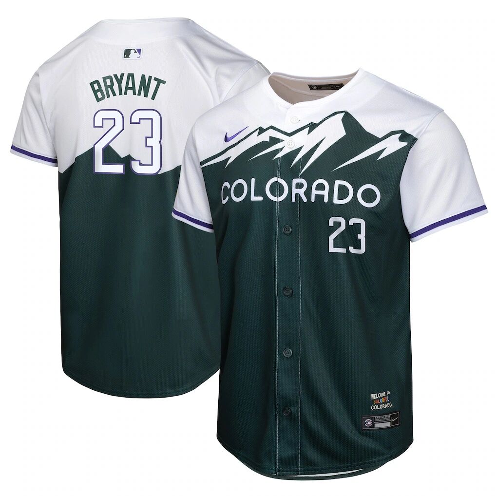 Kris Bryant Colorado Rockies Nike Youth City Connect Limited Player Jersey