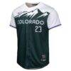 Kris Bryant Colorado Rockies Nike Youth City Connect Limited Player Jersey - Green - Side View