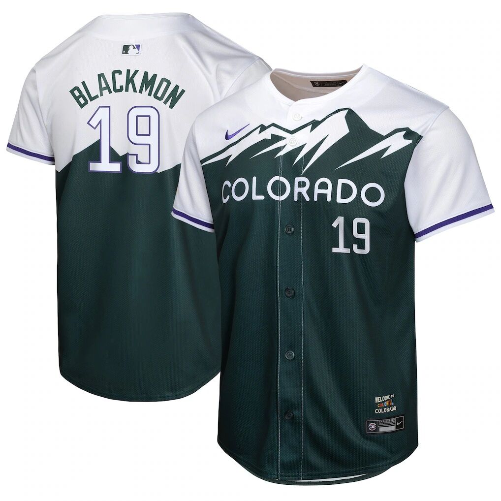 Charlie Blackmon Colorado Rockies Nike Youth City Connect Limited Player Jersey