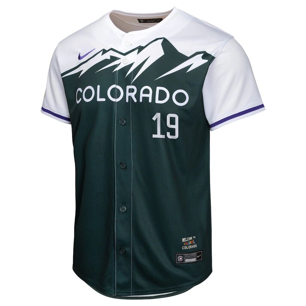 Charlie Blackmon Colorado Rockies Nike Youth City Connect Limited Player Jersey