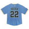Christian Yelich Milwaukee Brewers Nike Toddler City Connect Limited Player Jersey - - Detail View