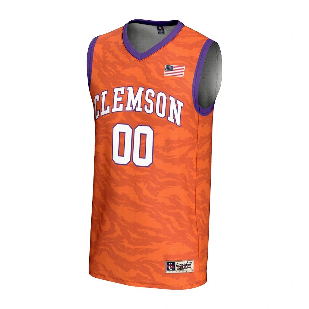 Clemson Tigers GameDay Greats Unisex NIL Pick-A-Player Women's Basketball Lightweight Jersey