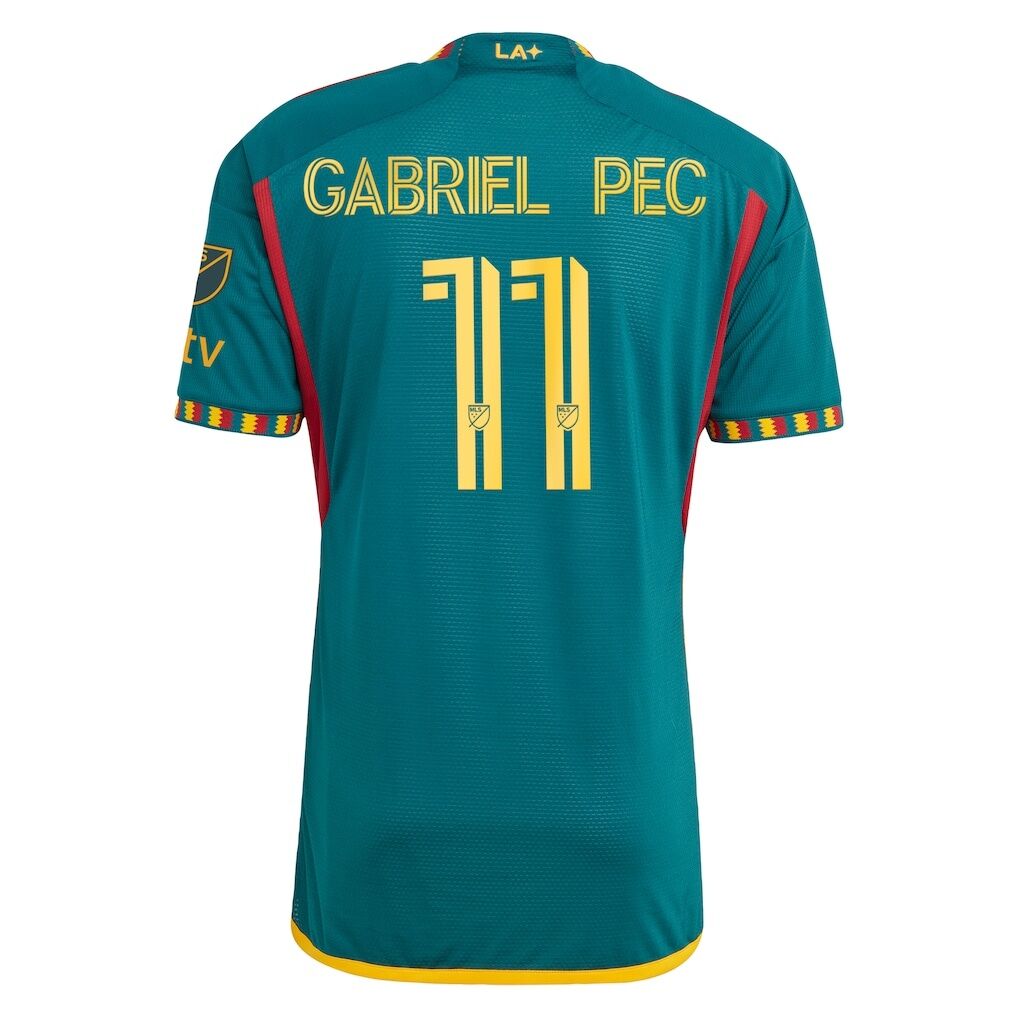 Gabriel Pec LA Galaxy adidas 2024 LA Kit Authentic Player Jersey