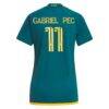 Gabriel Pec LA Galaxy adidas Women's 2024 LA Kit Replica Player Jersey - Green - Detail View