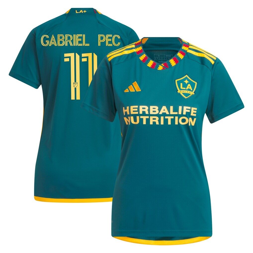 Gabriel Pec LA Galaxy adidas Women's 2024 LA Kit Replica Player Jersey