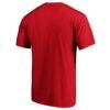 Chicago Bulls Global Logo T-Shirt - Red - Side View