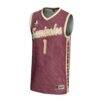 #1 Florida State Seminoles GameDay Greats Youth Lightweight Highlight Print Basketball Jersey - - Side View
