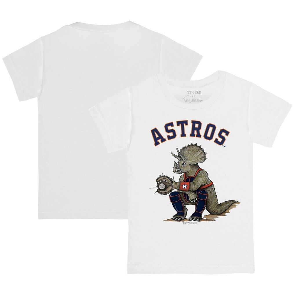 Houston Astros Tiny Turnip Toddler Triceratops T-Shirt