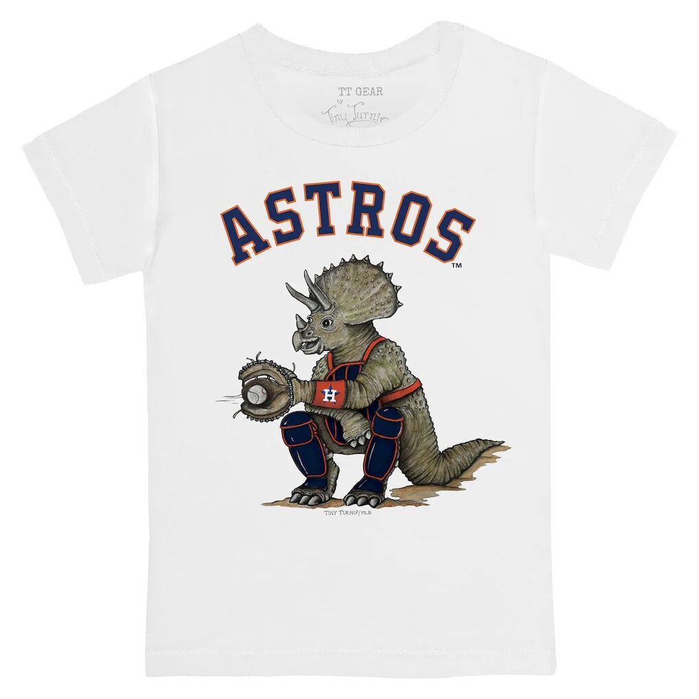 Houston Astros Tiny Turnip Toddler Triceratops T-Shirt