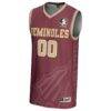 Florida State Seminoles GameDay Greats Youth NIL Pick-A-Player Women's Basketball Lightweight Icon Print Jersey - - Side View