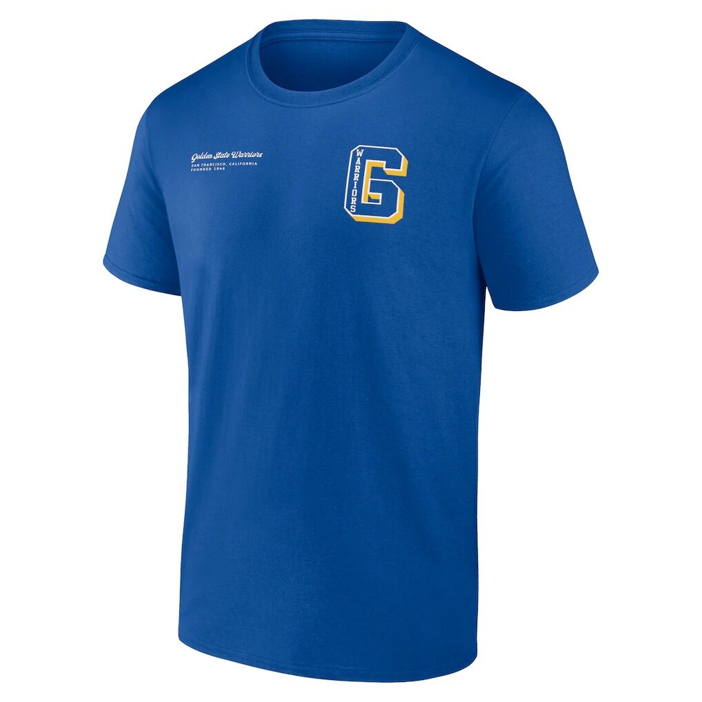 Golden State Warriors Split Zone T-Shirt – Royal