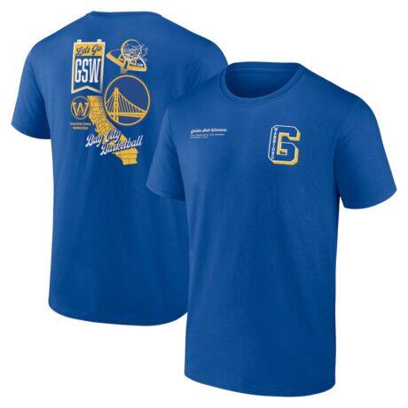 Golden State Warriors Split Zone T-Shirt - - Front View
