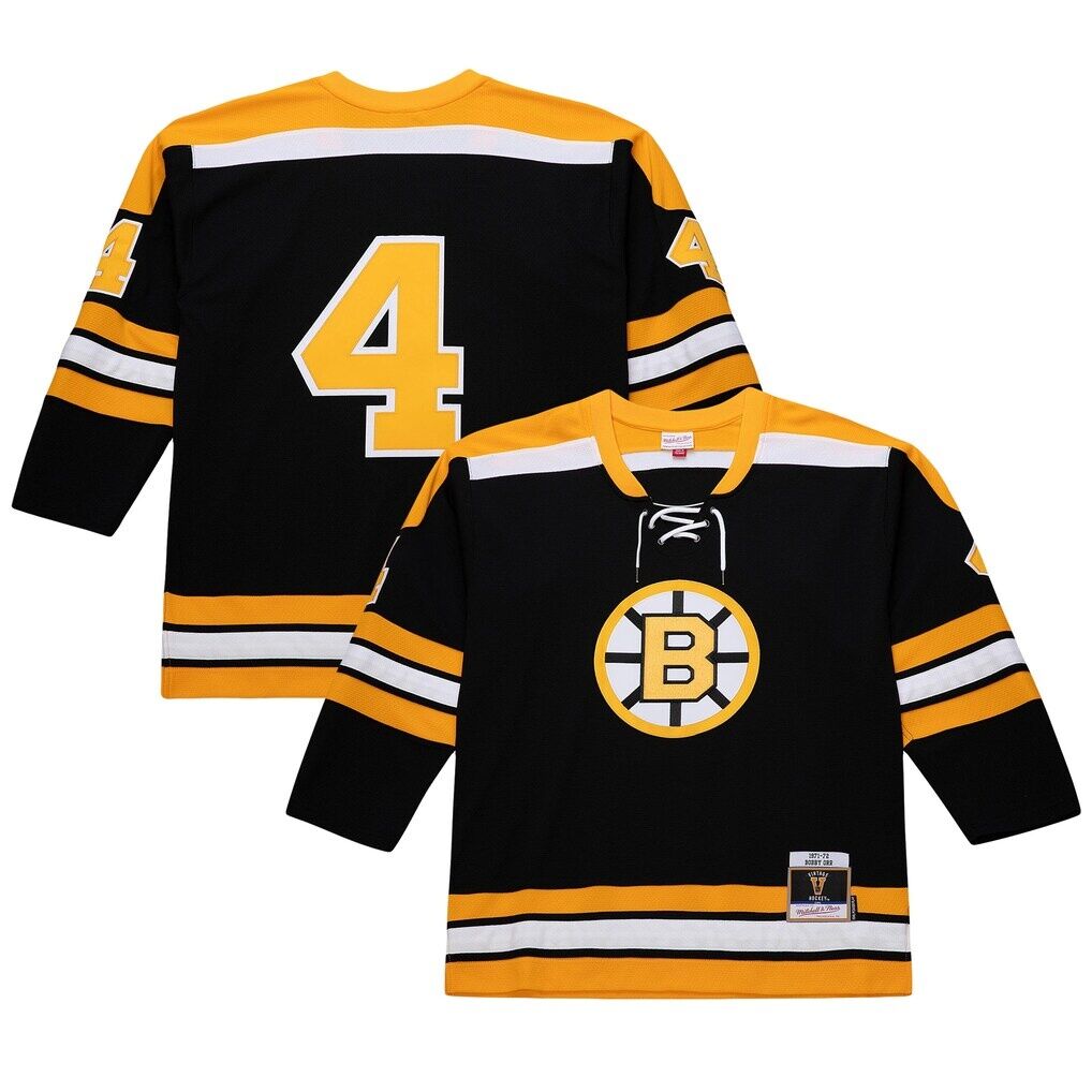 Bobby Orr Boston Bruins Mitchell & Ness Big & Tall 1971/72 Blue Line 2.0 Jersey