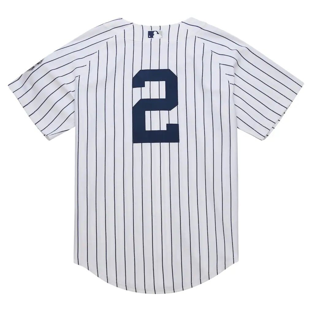 Derek Jeter New York Yankees Mitchell & Ness 2014 Cooperstown Collection Authentic Throwback Jersey