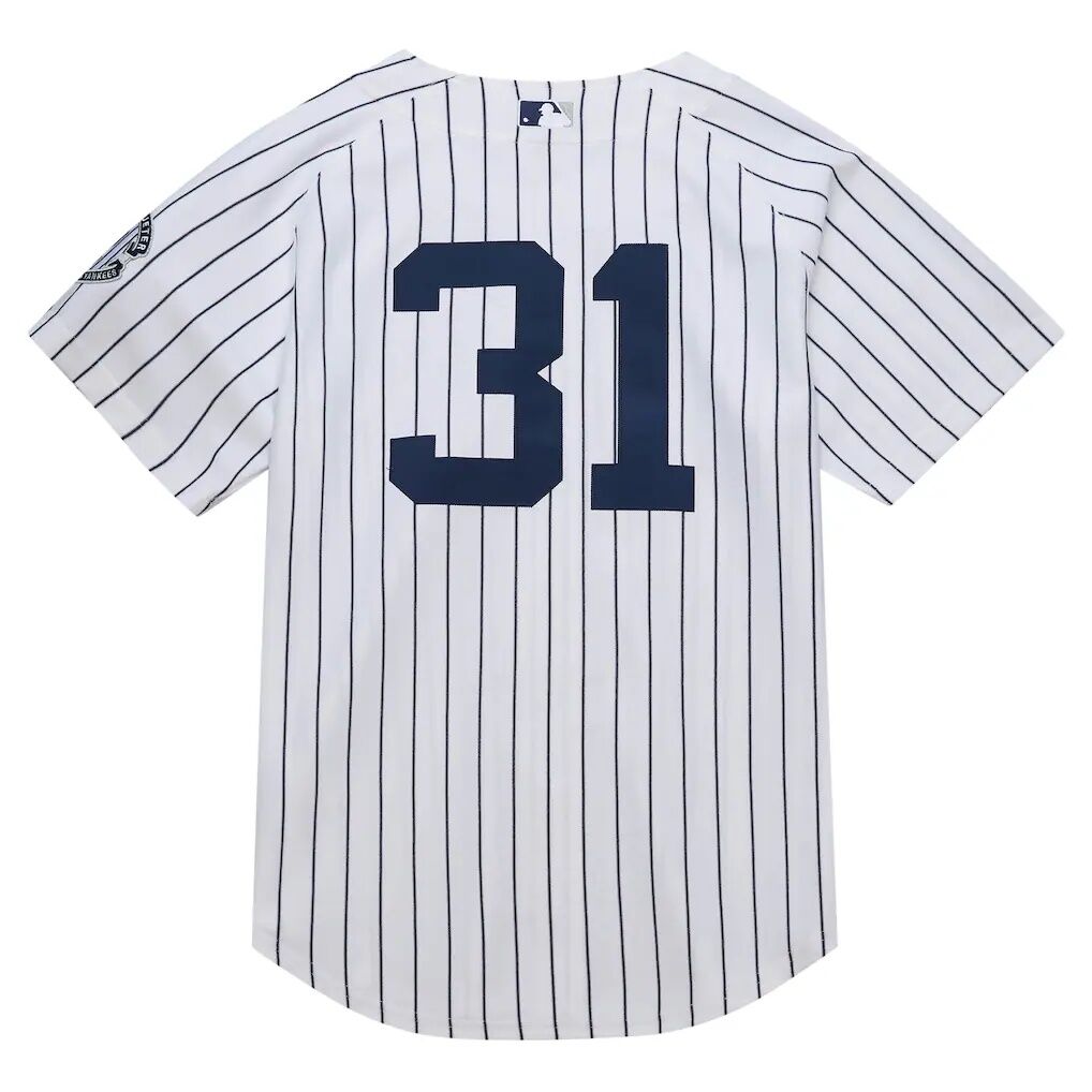 Ichiro Suzuki New York Yankees Mitchell & Ness 2014 Cooperstown Collection Authentic Throwback Jersey