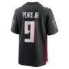 Michael Penix Jr. Atlanta Falcons Nike Player Game Jersey - Black - Detail View