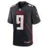 Michael Penix Jr. Atlanta Falcons Nike Player Game Jersey - Black - Side View