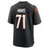 Amarius Mims Cincinnati Bengals Nike Player Game Jersey - Black - Side View
