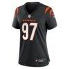 Dexter Lawrence II Cincinnati Bengals Nike Women's Game Jersey - Black - Side View
