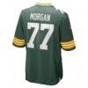 Jordan Morgan Green Bay Packers Nike Player Game Jersey - Green - Detail View