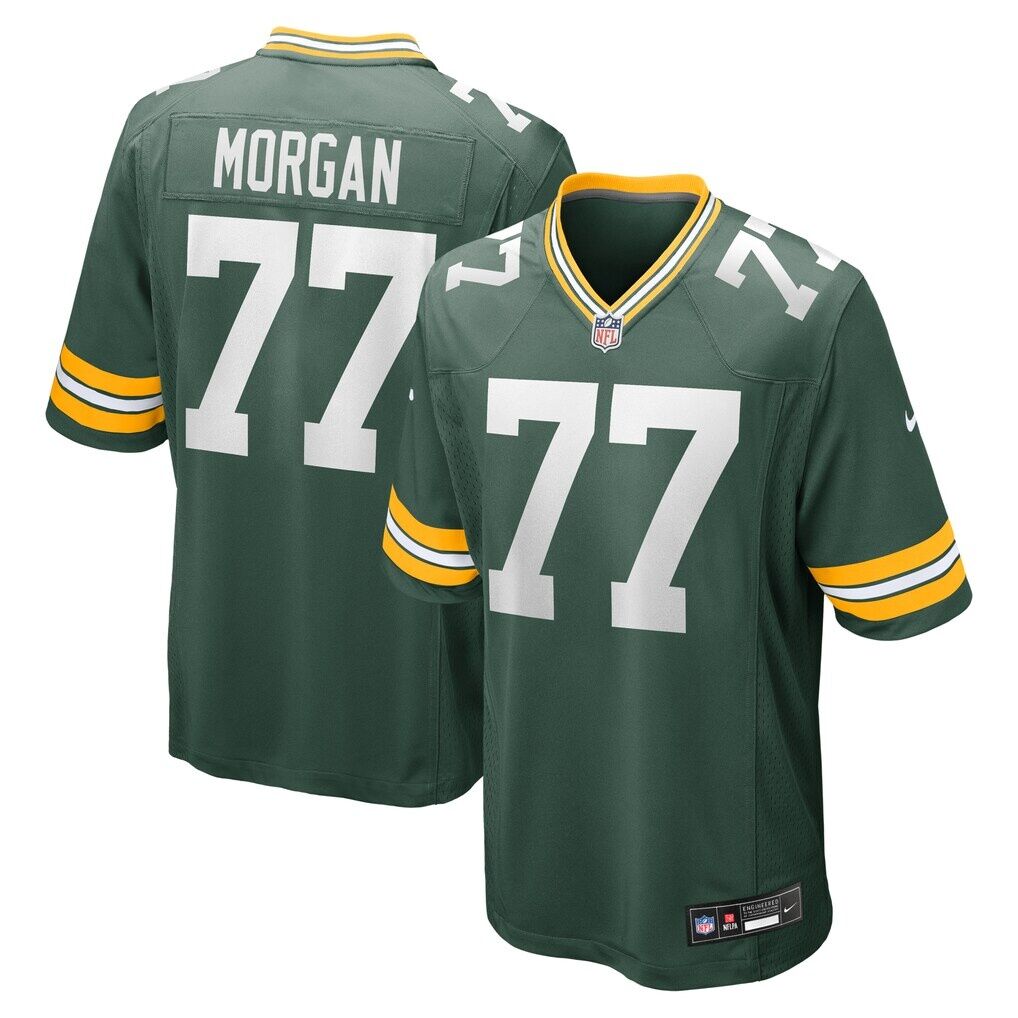 Jordan Morgan Green Bay Packers Nike  Player Game Jersey