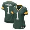 Micah Parsons Green Bay Packers Nike Women's Game Player Jersey - Green - Front View
