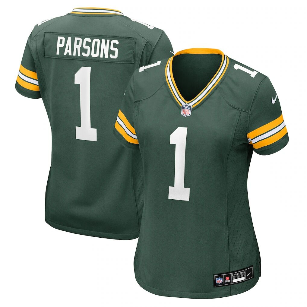 Micah Parsons Green Bay Packers Nike Women's Game Player Jersey
